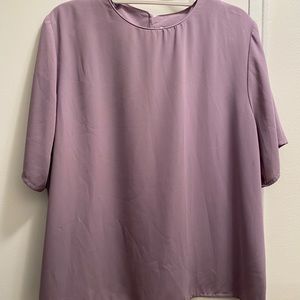 Dress Barn Ladies Size 14/16 S/S pink Color Top
